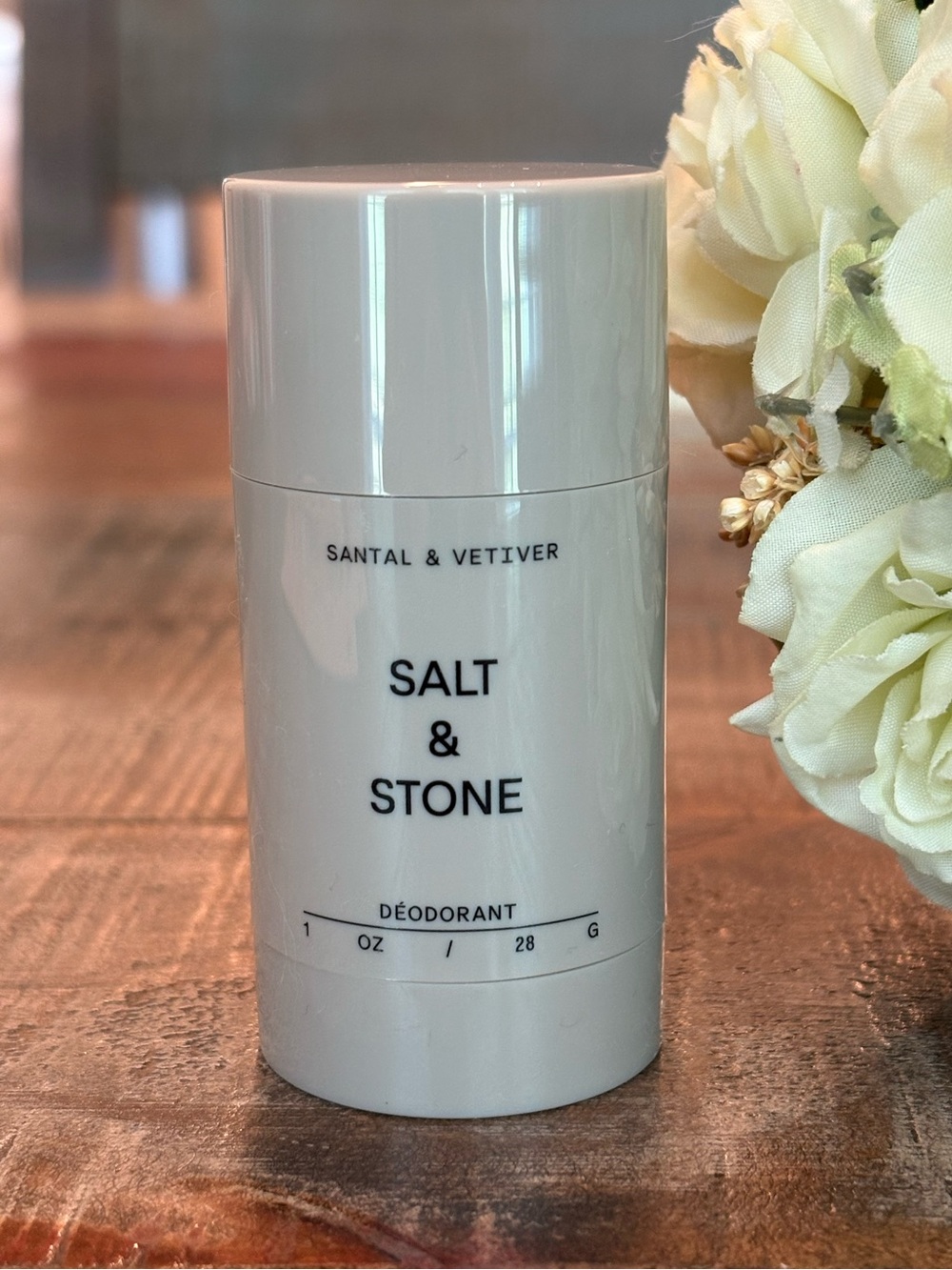 NEW Salt & Stone DEODORANT in SANTAL & VETIVER Travel Size!